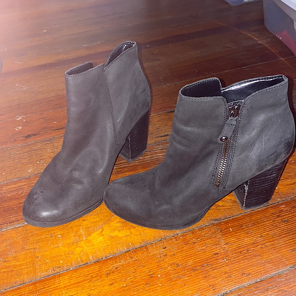 Black Aldo booties